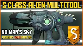 No Man's Sky - Rare Black Crystal Alien Multitool / Rifle - S Class - Rediscovery - No Mans Sky 2024