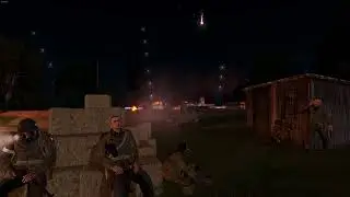 Rest near Saint Marie Du Mont | WW2 Ambient Combat distant battles Arma 3 for Relaxing or Sleep [4K]