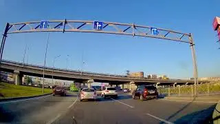 Игнорирование знака "Движение по полосам". Тюмень