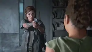 Ellie confronts Nora at the Hospital + Chase Scene - The Last of Us Part II