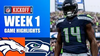Broncos vs. Seahawks Week 1 - Madden 25 Simulation Highlights