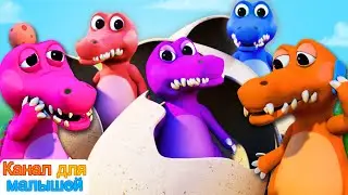 Пять маленьких крокодилов | стишки для детей | All Babies Channel Russian