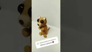 Сурикат адопт ми из воздушного пластилина /Meerkat adopt me  