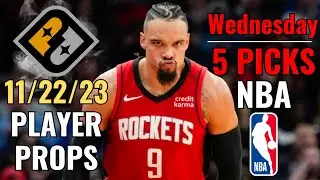 PRIZEPICKS NBA WEDNESDAY 11/22 CORE PLAYER PROPS!