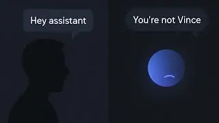 My voice assistant only responds to me | Speaker Identification with Python