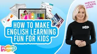 How To Make English Learning Fun For Kids| ESL Kids Songs | Planet Pop