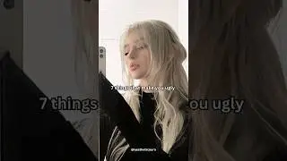 7 things that make you ugly | become beautiful ʚɞ #selfcare #beautiful #glowup #shorts #aesthetic