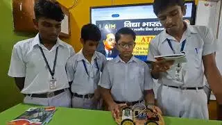 ROBOTICS PROJECT #ATAL TINKERING LABS INNOVATION EXHIBITION # SSVM, GJODABAZAR,PURI