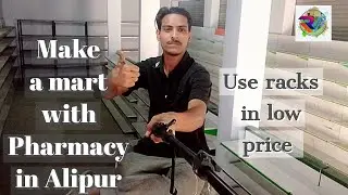Supermarket racks/Display Mart racks/kirana store furniture racks/ Racks and vlog