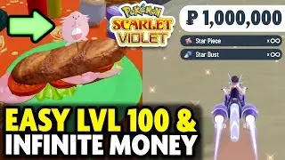 EASY LV100 EXP and INFINITE MONEY in Pokemon Scarlet and Violet!