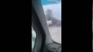 Последствия смертельного ДТП со скорой и грузовиком в Прикамье