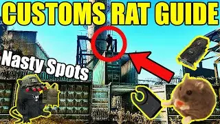 The Ultimate Customs Rat Spot Guide 🐀 || Escape From Tarkov (extract camping/Ratting tutorial)