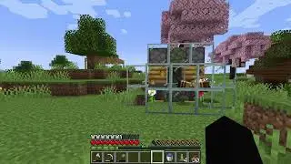 EASY, BREEZY, BEATIFUL BEE FARM - Minecraft 1.20 Survival: 60-Minute Minecraft (7)