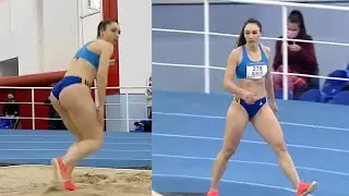 Beautiful Long Jumper - Florentina Costina Iusco | Indoor Long Jump Bucharest 2021