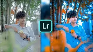 Blue and orange effect lightroom photo editing | Lightroom photo editing | Lr photo editing tutorial
