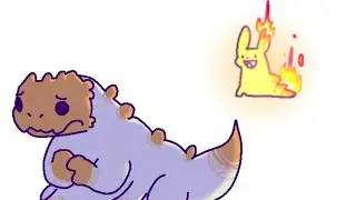 Caramel doesnt really like monk… (Rain world meme animation)