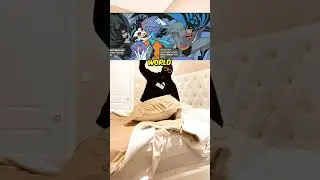Arkham Batman Meets Comic Batman