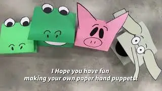 Arts & Crafts AlligatorHandPuppet