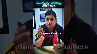 4 Most important Chapter in Biology for NEET 2026💯🤫| 