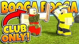 Booga Booga CLUB ONLY CHALLENGE! *NOOB VS GOD ARMOR*