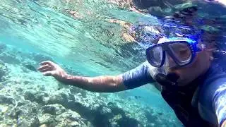 ( Travel vlog) Berenang Diving Snorkling ke Aquarium raksasa Bunaken Beach, keren abis