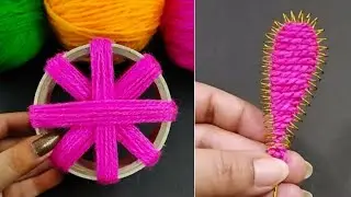 3 Super Easy Woolen Craft Ideas - Easy Craft Ideas using wool - DIY Crafts