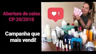 Abertura de Caixa AVON - CP 20/2018 - Atingi minha meta de 1845,00