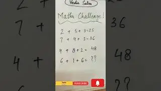 Maths Challenge | Can you solve it 
