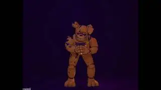 [FNAF/BLENDER] Ashley! look at me (not completed)