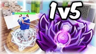 1v5 RANKED CLUTCH.. Alt To Nightmare Ep. 3 (Roblox Bedwars)