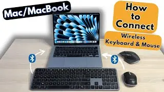 How to Connect Bluetooth Keyboard & Mouse to MacBook in 2025