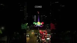 Ángel de la independencia tiene el escudo nacional #mexico #2022 #cdmx #septiembre #viajes #travel