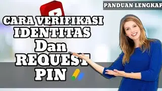 Cara Request PIN adsense dan verifikasi identitas paling mudah