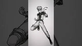 Anime StickMan Drawing Transformation 😳 