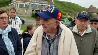 Cliff Goodall WWII Helmet Story - 29th Infantry Division