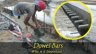 What is Dowel Bar || Purpose of Dowel Bar in Concrete Joint || Advantages of Dowel Bars