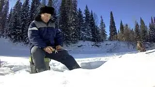 -33 градуса . Рыбалка в Феврале .