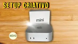Mac Mini M4 para Criadores: Unboxing, Setup e Acessórios Essenciais!