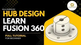 How to design a hub in fusion 360| just in 2 min |beginner's Tutorial| motor hub 