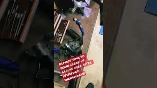 Its like a tornado ripped through the Harley garage 🤷‍♂️ Road Glide Refresh Project season 2 begins