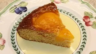 Творожный Пирог с персиками рецепт