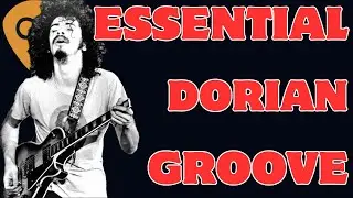 Essential Dorian Latin Rock Groove | Guitar Jam Track (G Dorian / 97 BPM)