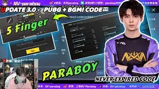 UPDATE 3.0| PARABOY SENSITIVITY | PARABOY SENSITIVITY CODE | PARABOY CONTROL CODE | PUBG / BGMI