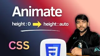 Animate Height from 0 ➝ auto in CSS (Without JS Hacks!) 🚀