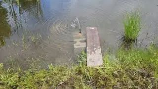 Pond Pump Installed
