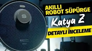 AKILLI ROBOT SÜPÜRGE | DETAYLI İNCELEME - Şımart Katya Z