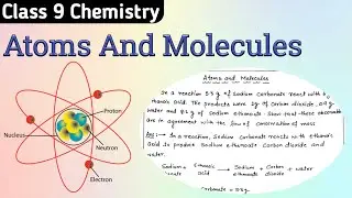 Class 9 Chemistry Chapter 3 | Atoms And Molecules | handwriting notes |