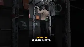НЕ СВОДИ ЛОПАТКИ! #подтягивания #воркаут #турник
