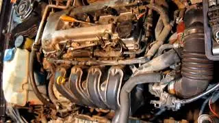 Замена прокладки впускного коллектора 3ZZ-FE 1.6L