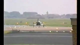 F-4 Phantom.  Practice display Leuchars airshow 1992